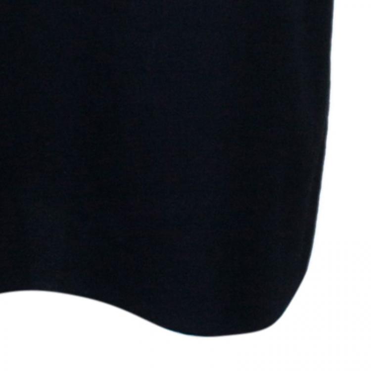 Pre Owned Dolce and Gabbana Black Strapless Fitted Dress S