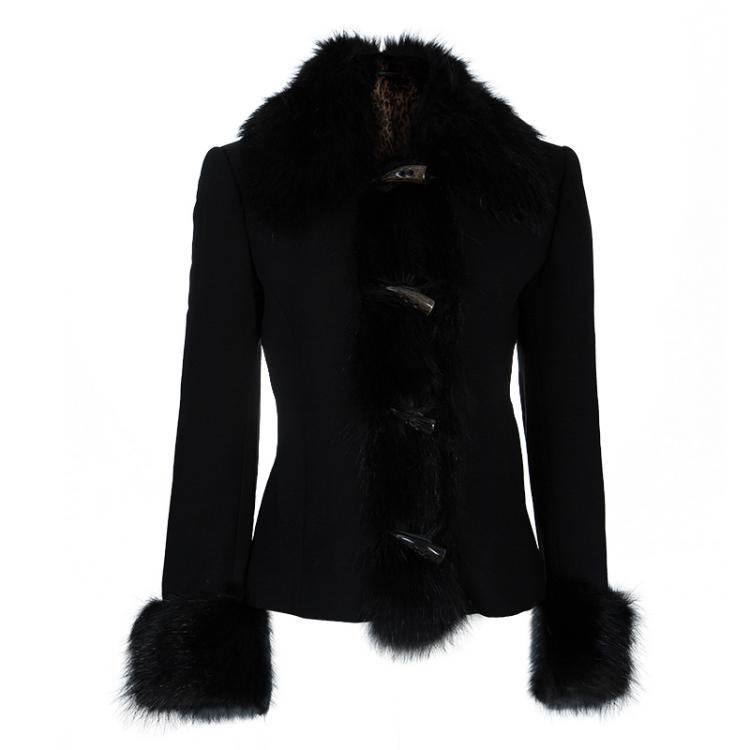 dolce gabbana fur coat