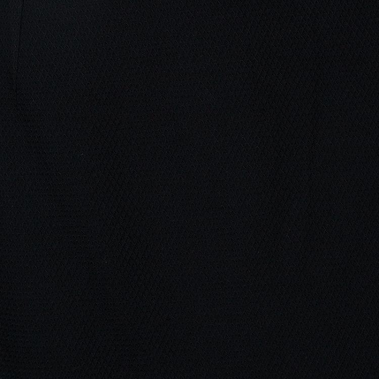 Pre Owned Dolce & Gabbana Black Contrast Lining Skirt Suit M