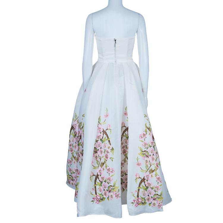 Dolce & Gabbana Rose-print Silk Mikado Dress S Dolce & Gabbana | TLC