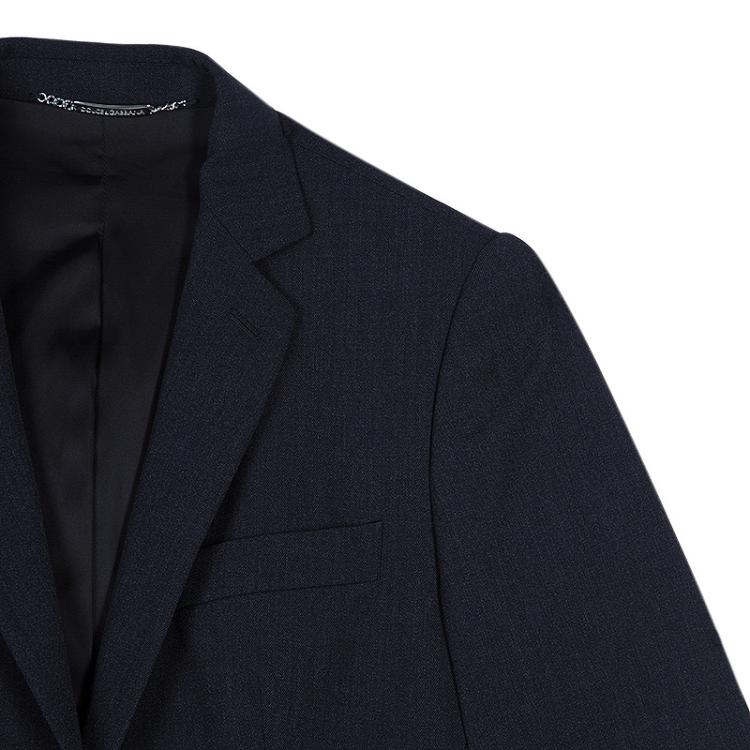 Pre Owned Dolce and Gabbana Charcoal Pant Suit S