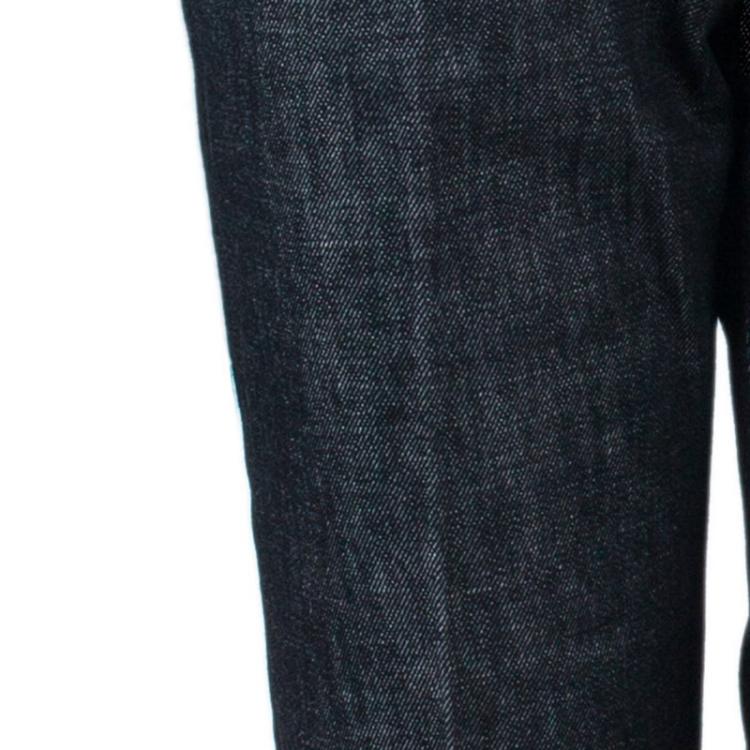 Pre Owned Dolce and Gabbana Black Denim Jeans S
