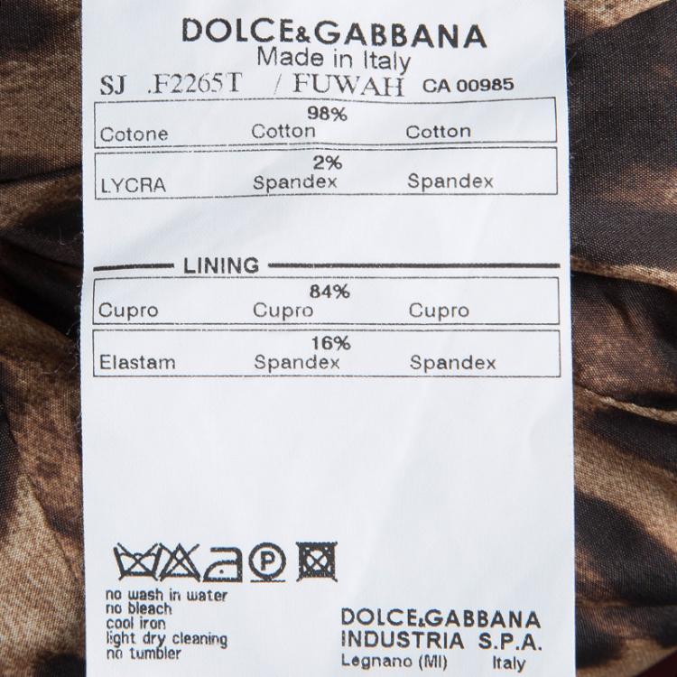 Pre Owned Dolce and Gabbana Burgundy Corduroy Blazer M