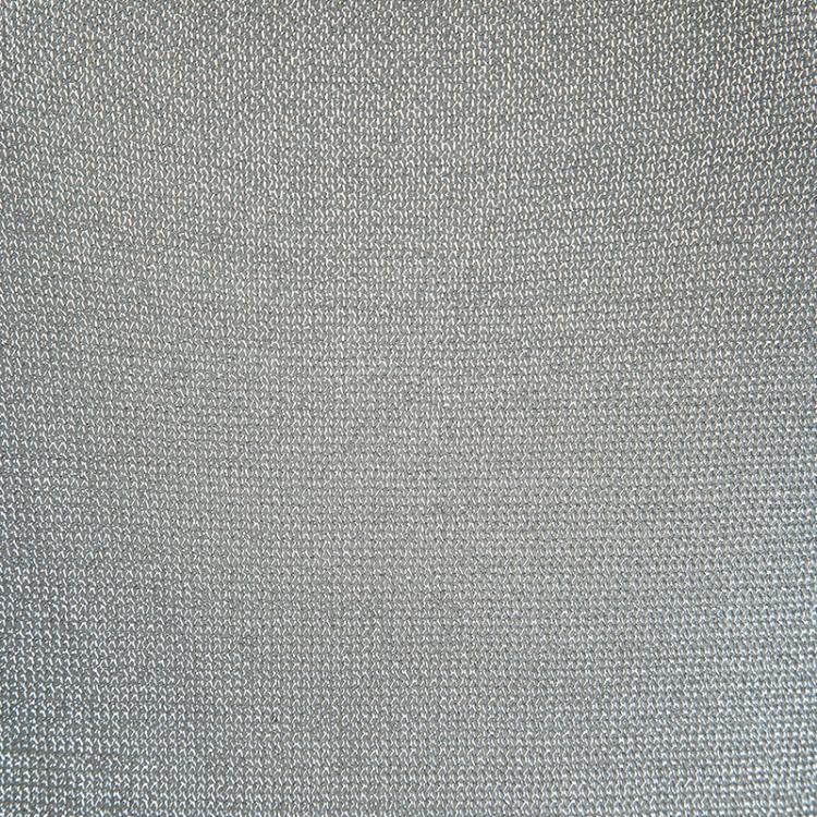 Pre Owned Dolce And Gabbana Grey Metallic Lurex Knit Tank Top M