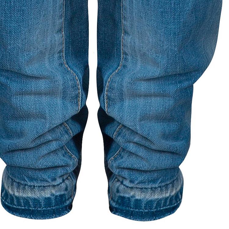 Pre Owned Dsquared2 Light Blue Distressed Denim Jeans M