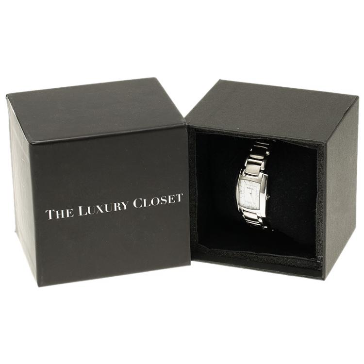 Pre Owned Ebel White Stainless Steel Brasilia Women's Wristwatch 23MM