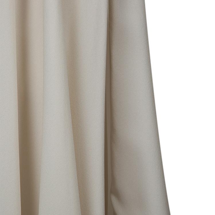 Pre Owned Elie Saab Ivory Double Slit Maxi Skirt M