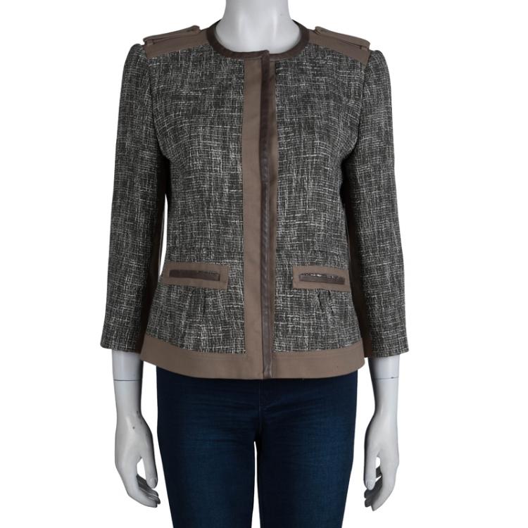 Elie tahari jean jacket best sale