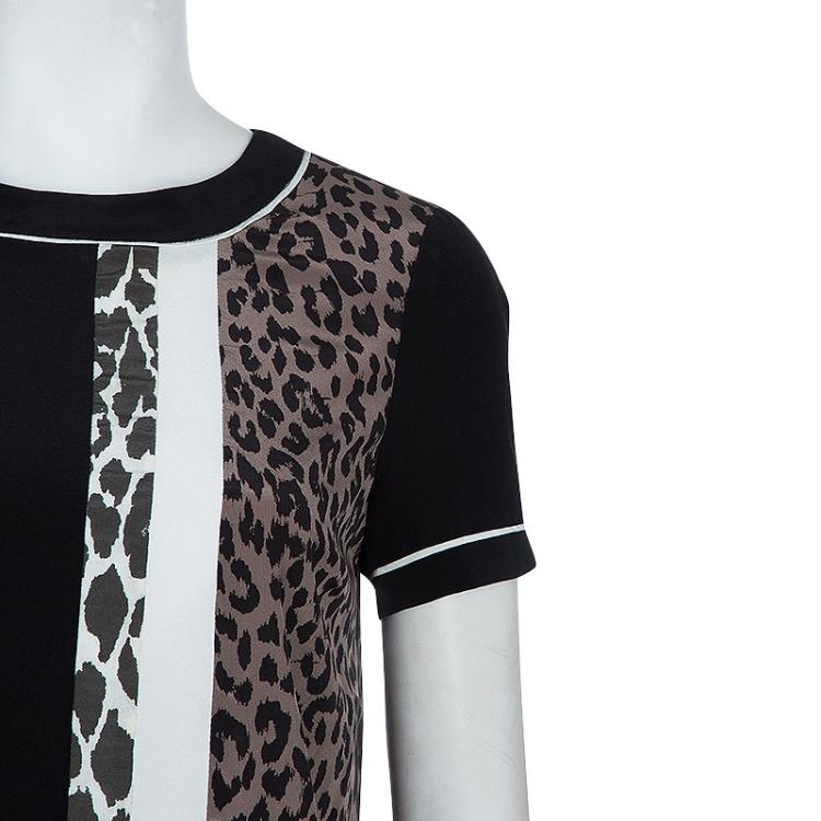 مملوكة مسبقًا Elizabeth And James Animal Print Dress XS