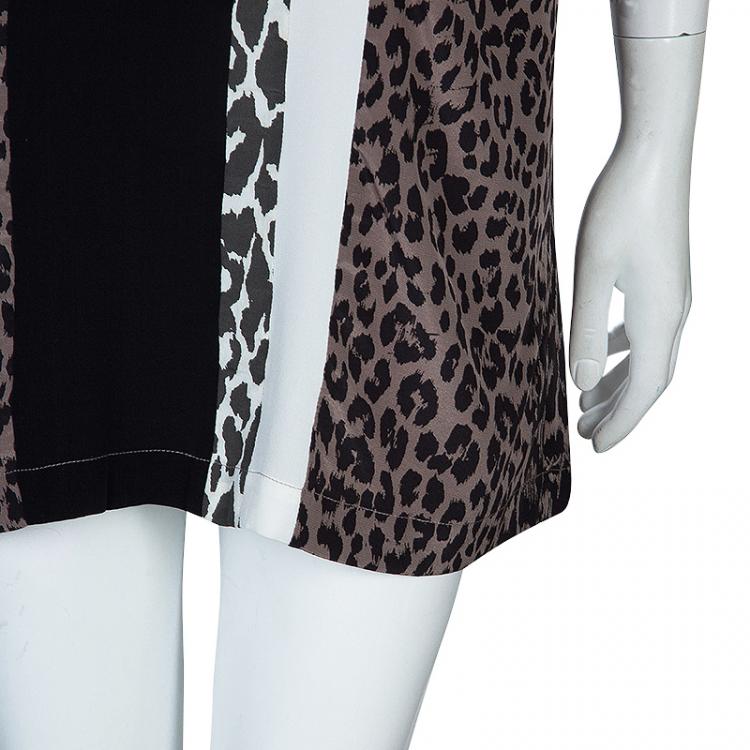 مملوكة مسبقًا Elizabeth And James Animal Print Dress XS