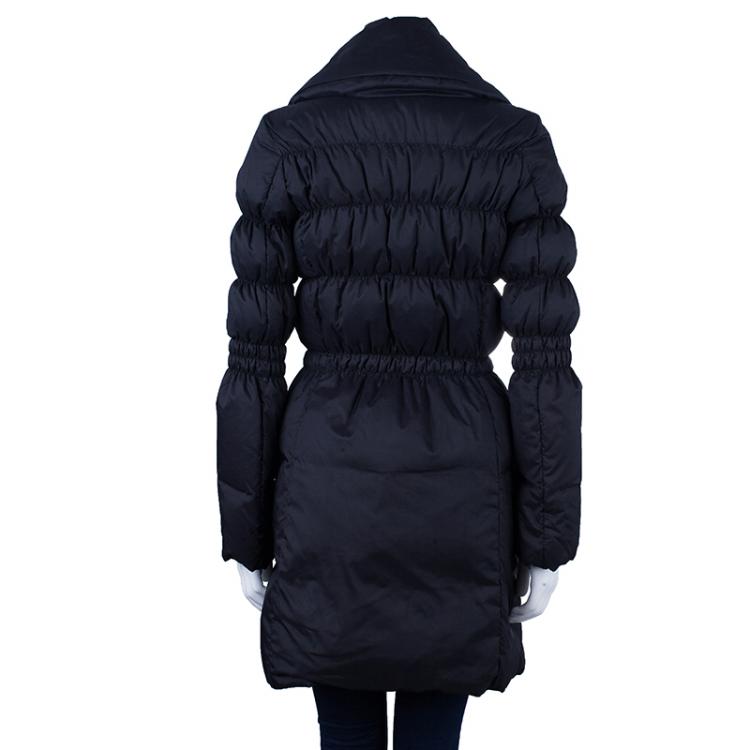 Pre Owned Emilio Pucci Black Down Coat M
