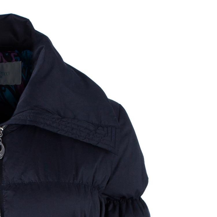 Pre Owned Emilio Pucci Black Down Coat M