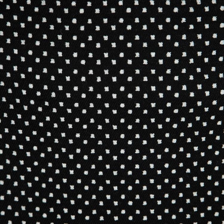 Pre Owned Emporio Armani Monochrome Woven Maxi Pencil Skirt L