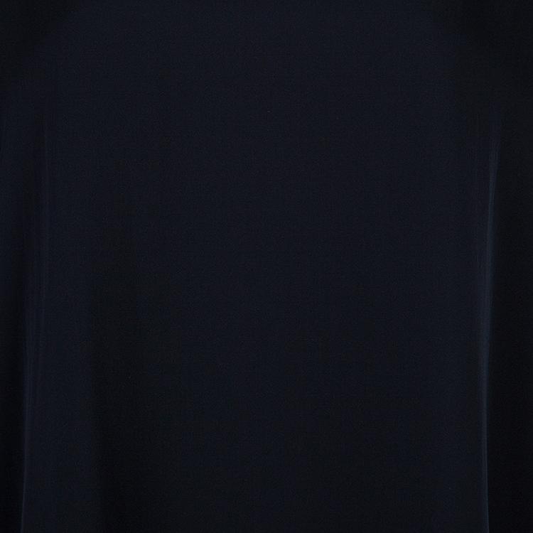 Pre Owned Emporio Armani Double Layered Oversized Dress M