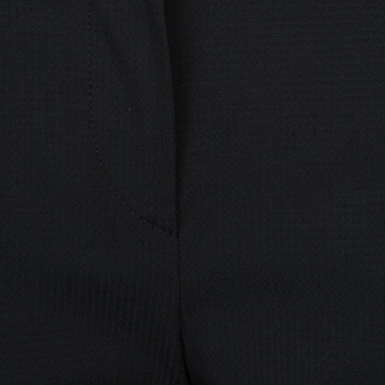 مملوكة مسبقًا Emporio Armani Black Straight Fit Trousers S