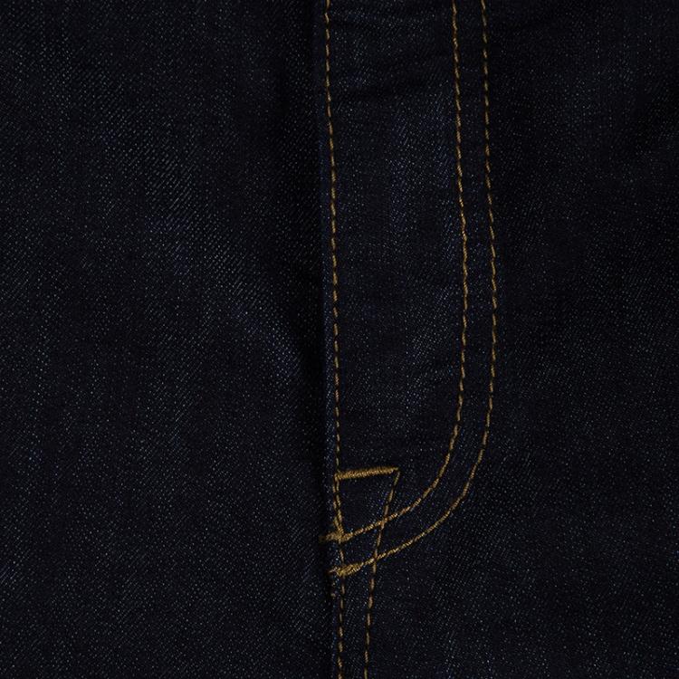 Pre Owned Emporio Armani Indigo Dark Wash Denim Kristen Jeans M