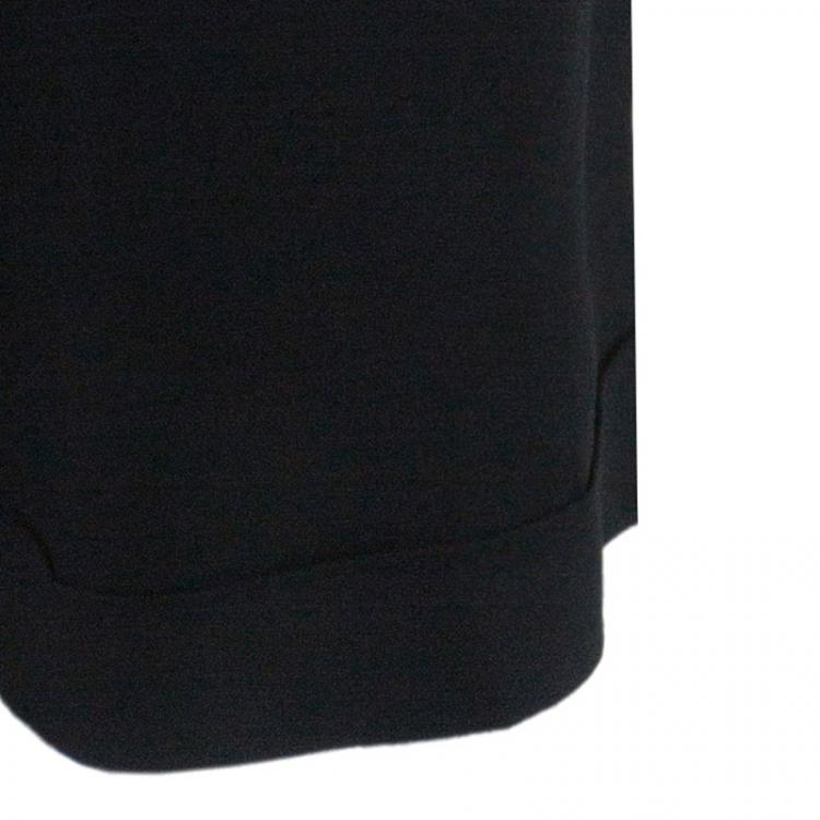 Pre Owned Emporio Armani Black Formal Trousers L