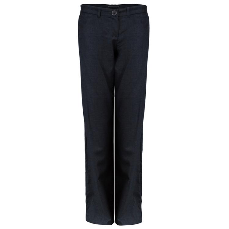 Pre Owned Emporio Armani Charcoal Pant Suit S