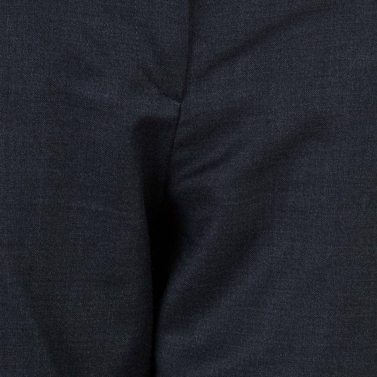 Pre Owned Emporio Armani Charcoal Pant Suit S