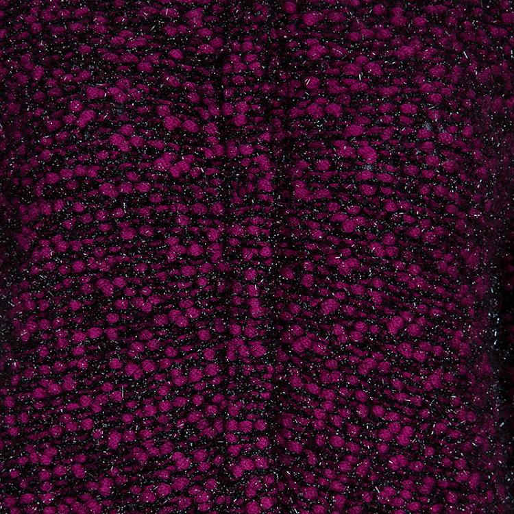 Pre Owned Emporio Armani Pink and Black Cardigan S