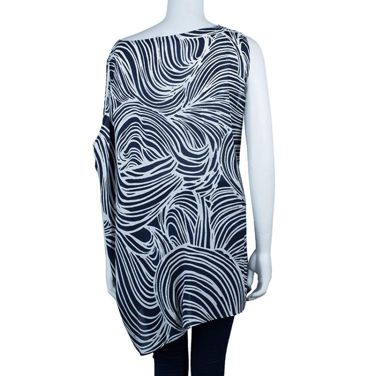 مملوكة مسبقًا Escada Navy Nebahat Top L