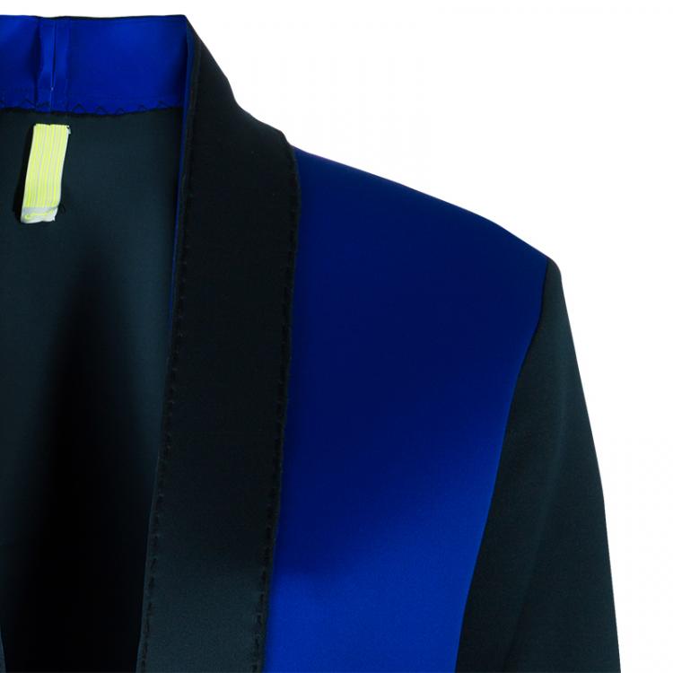 Pre Owned Essa Walla Two-tone Neoprene Jacket M/L