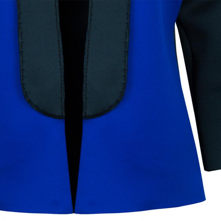 Pre Owned Essa Walla Two-tone Neoprene Jacket M/L