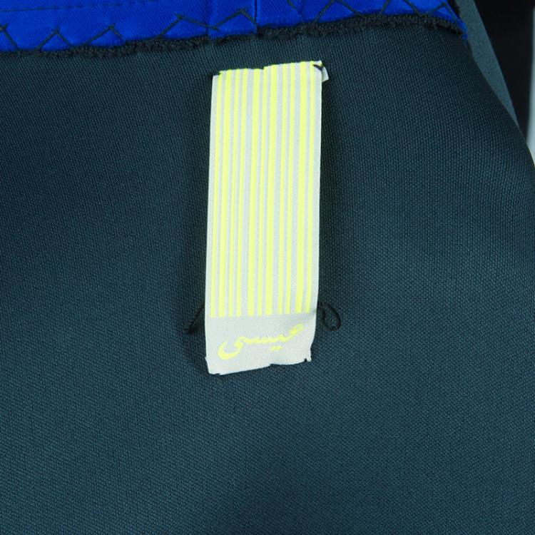 Pre Owned Essa Walla Two-tone Neoprene Jacket M/L