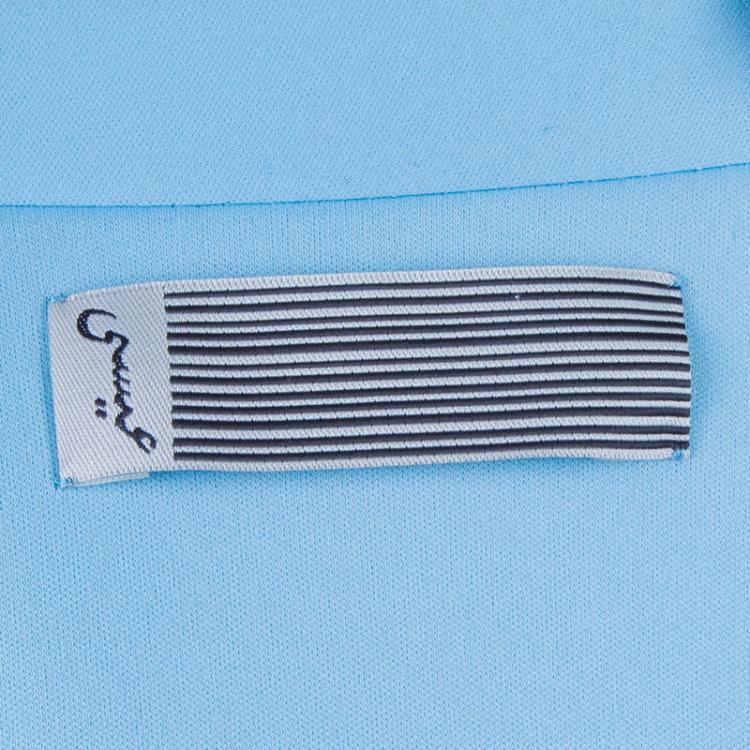 Pre Owned Essa Walla Baby Blue Neoprene Coat M/L