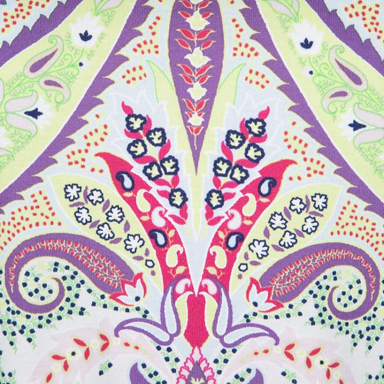 مملوكة مسبقًا Etro Multicolor Paisley Print Short Sleeve T-Shirt M