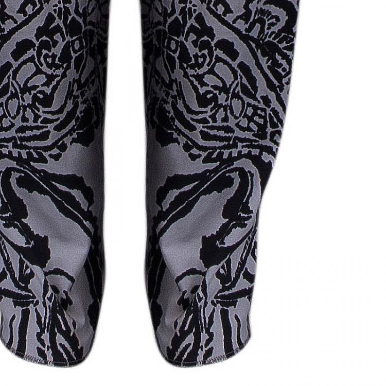Pre Owned Etro Printed Denim Pants M