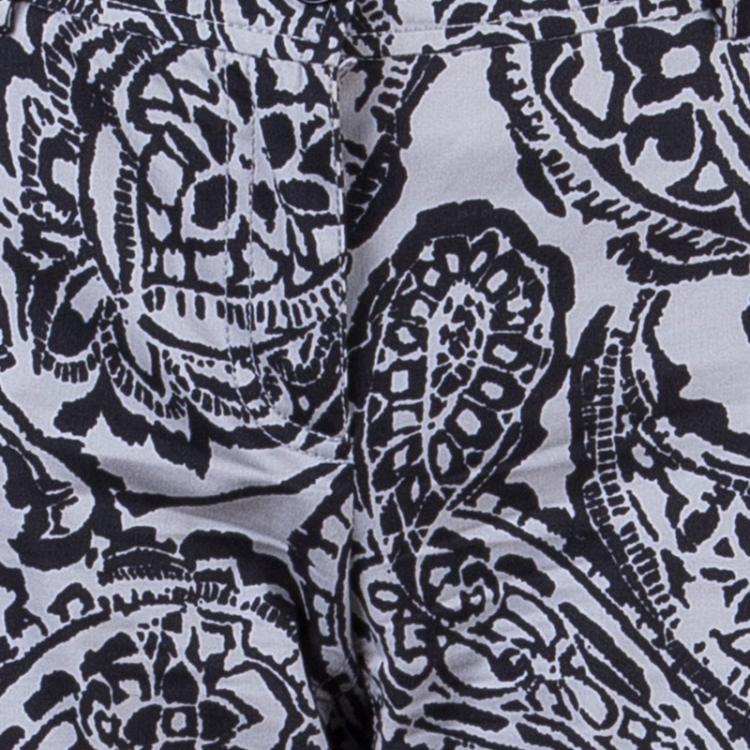 Pre Owned Etro Printed Denim Pants M