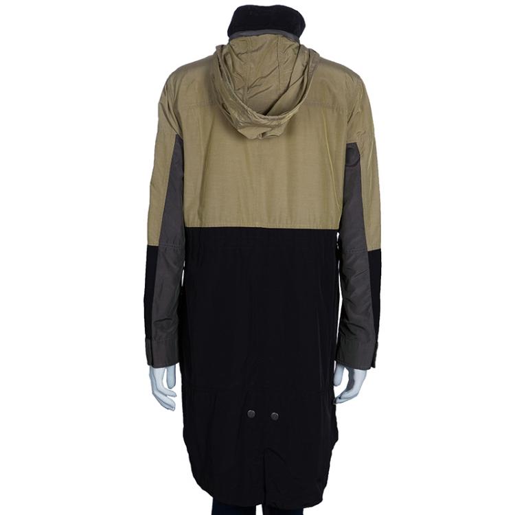 Pre Owned Etro Colorblock Nylon Jacket M