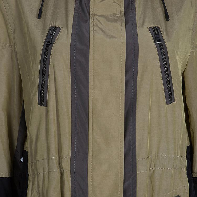 Pre Owned Etro Colorblock Nylon Jacket M