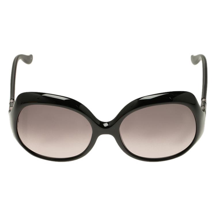 Pre Owned Fendi Black FS5143 Cat Eye Sunglasses