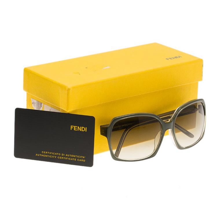 fendi green glasses