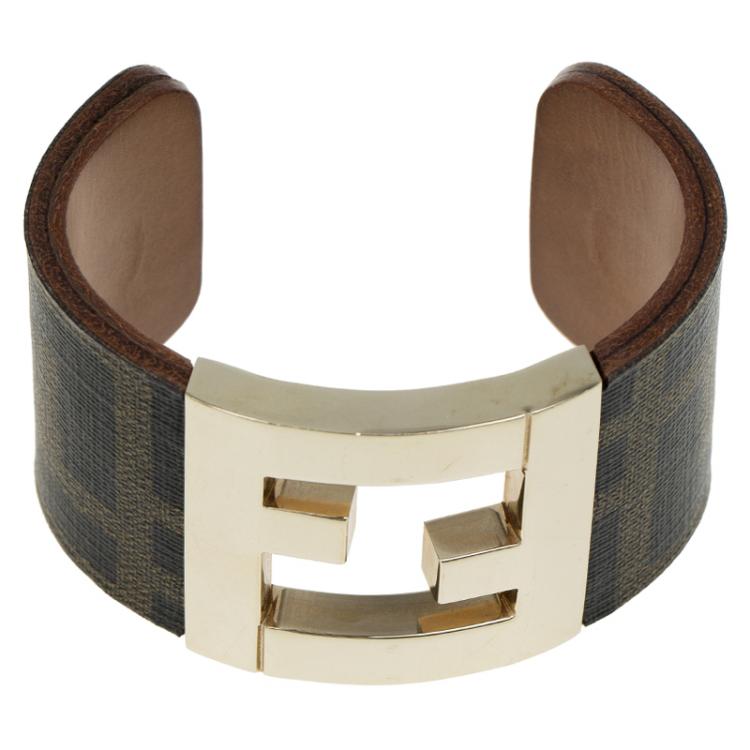 fendi gold cuff