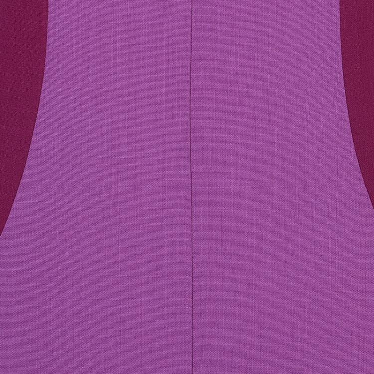 Pre Owned Fendi Colorblock Shift Dress S