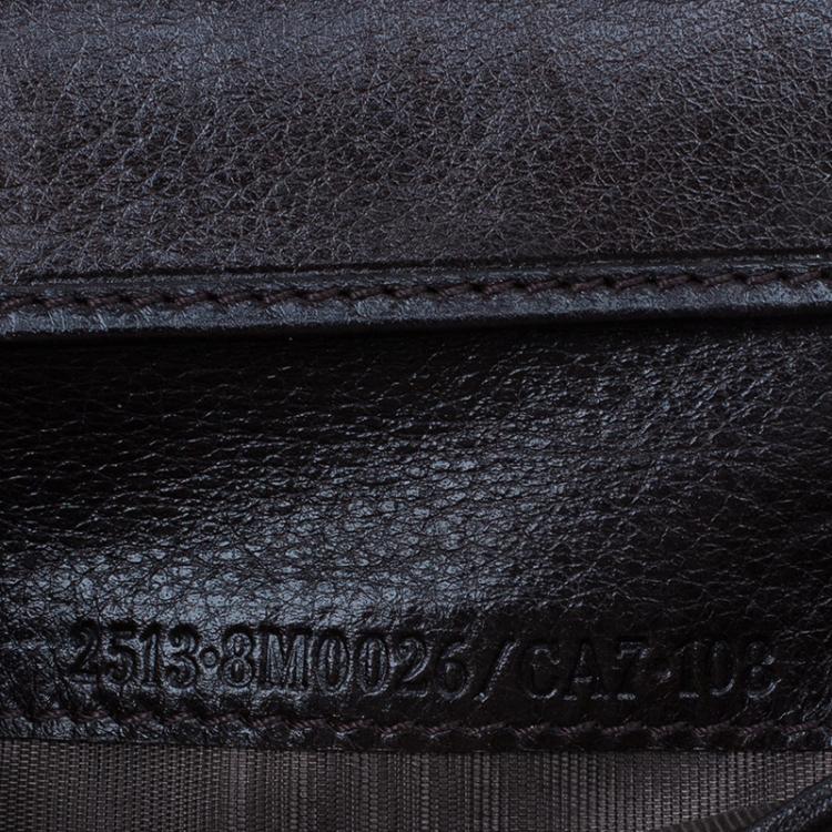 Pre Owned Fendi Brown Zucca Canvas Wallet