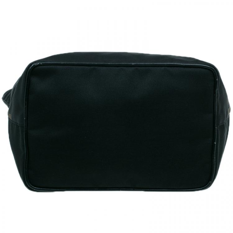 مملوكة مسبقًا Fendi Black Nylon Shopper Tote