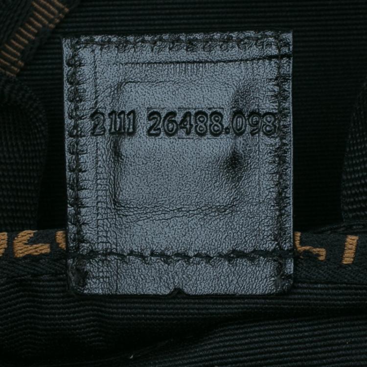 مملوكة مسبقًا Fendi Black Nylon Shopper Tote