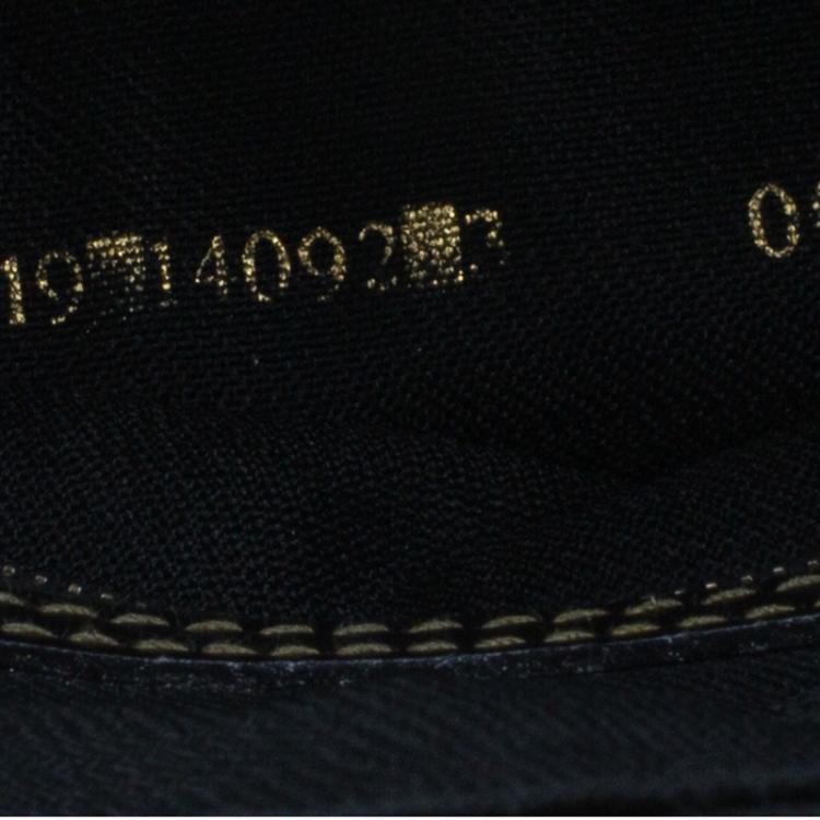 مملوكة مسبقًا Fendi Black/Brown Canvas Pequin Medium Satchel Bag