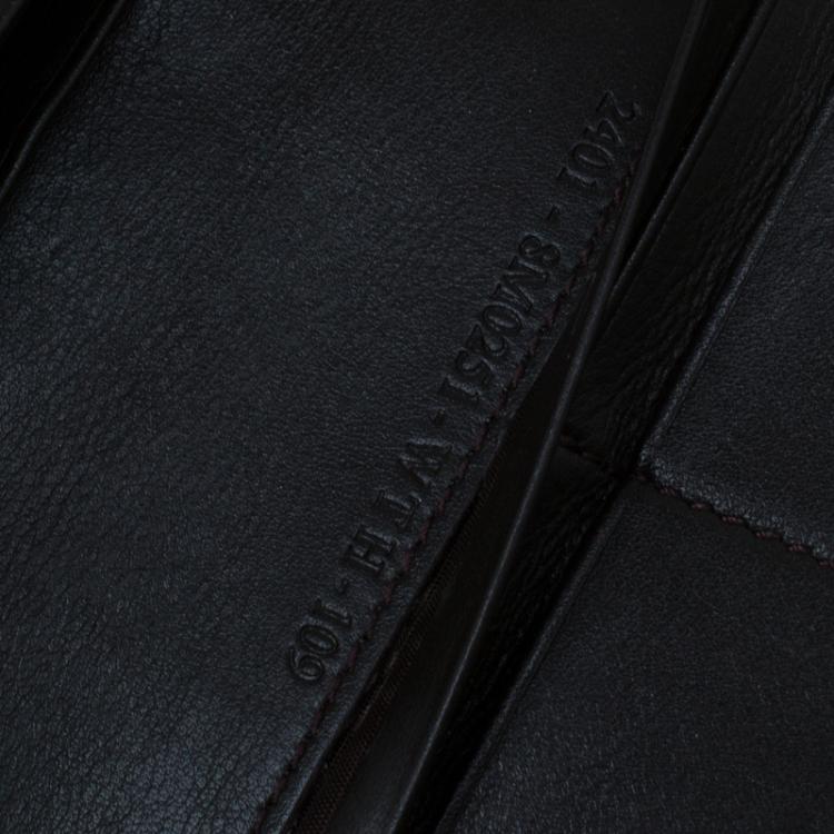 Pre Owned Fendi Brown Zucca Canvas Continental Wallet