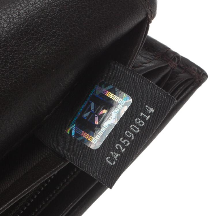 Pre Owned Fendi Brown Zucca Canvas Continental Wallet