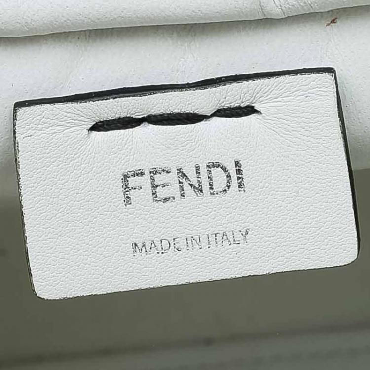 Pre Owned Fendi Black Leather 3Jours Tote