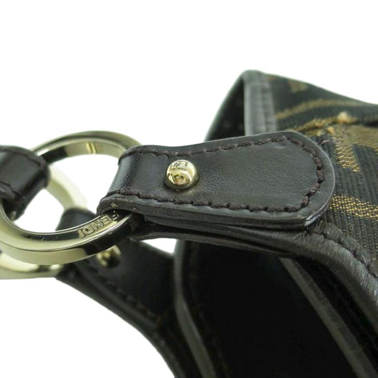 Pre Owned Fendi Tobacco Zucca Canvas Chef Shopper Tote