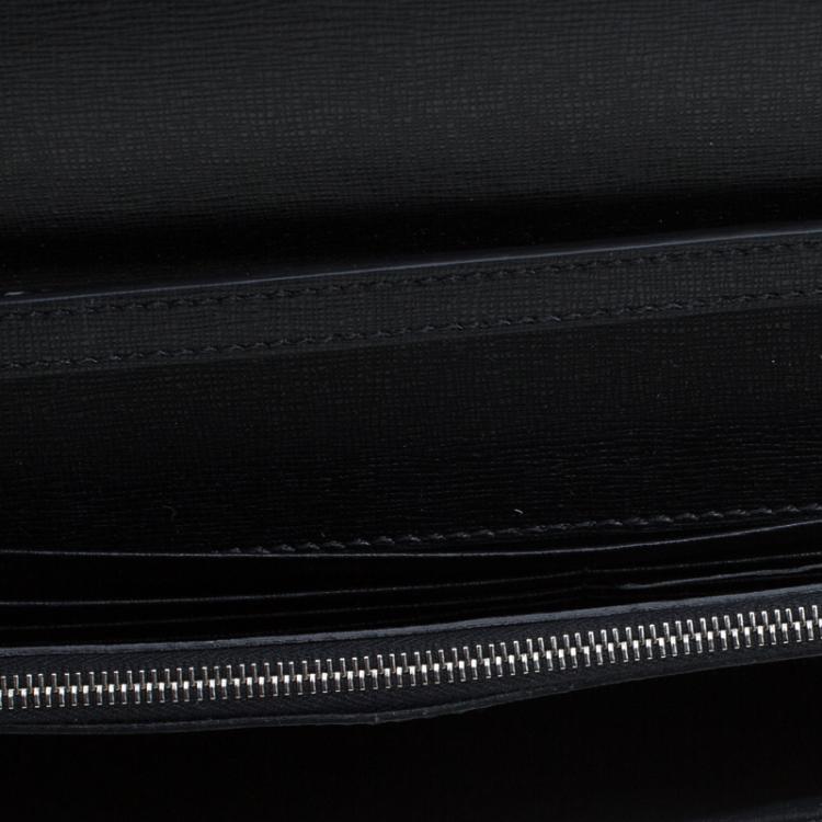 Pre Owned Fendi Multicolor Calf Hair and Leather 2Jours Envelope Clutch