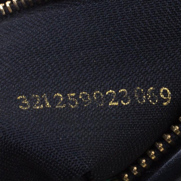 Pre Owned Fendi Tobacco Pequin Coated Canvas Boston Bag
