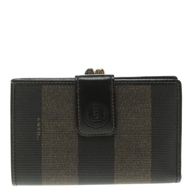 Fendi Pequin Pouch shops Wallet