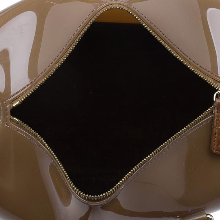 مملوكة مسبقًا Furla Brown Rubber Candy Croco Satchel